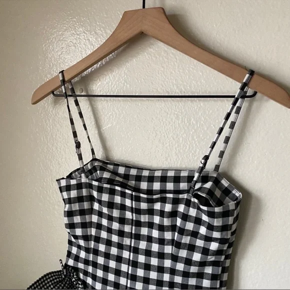 Lovers + Friends | Gabby Gingham Ruffle Dress - Picture 9 of 9